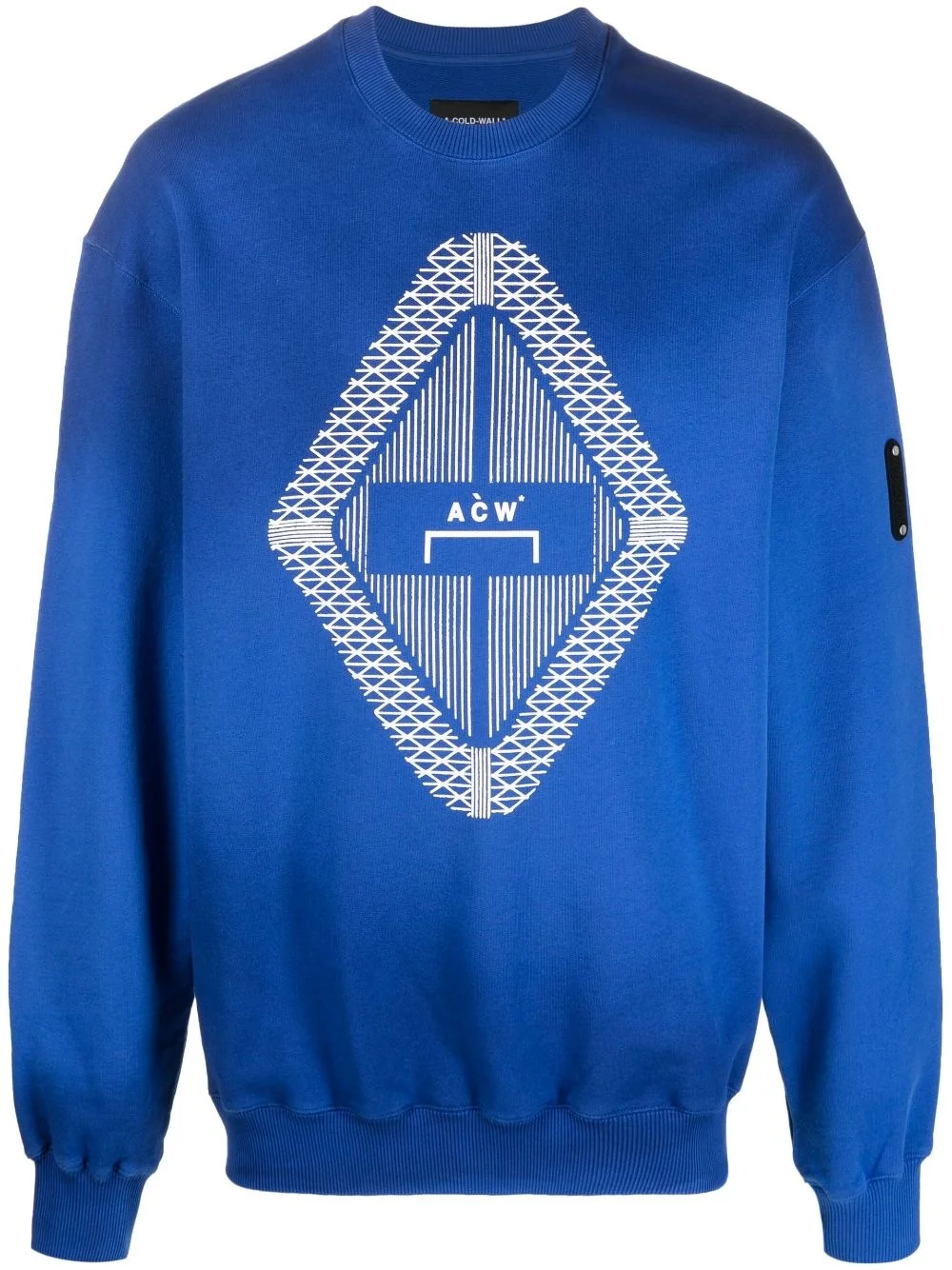 Gradient logo-print sweatshirt - 1