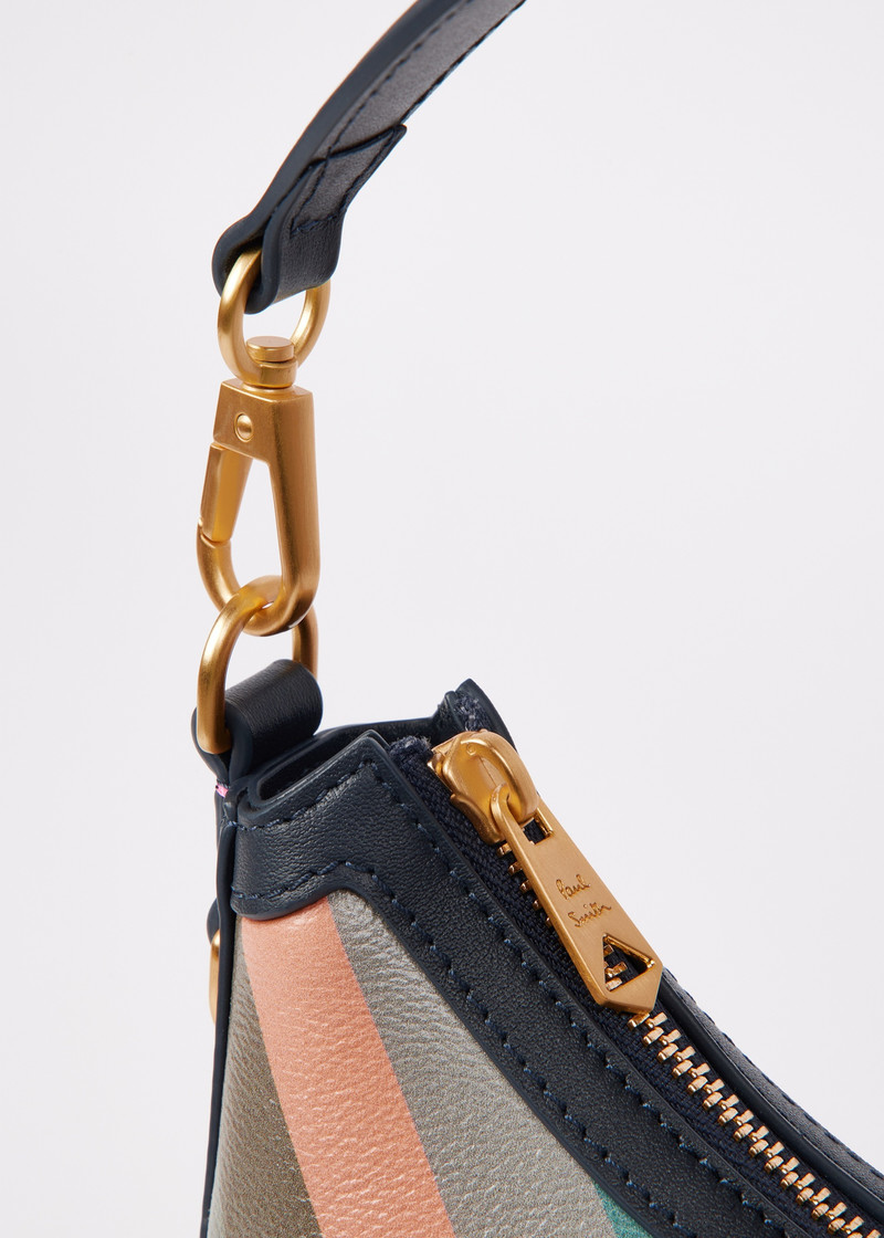 Women's 'Swirl' Leather Mini Hobo Bag 4