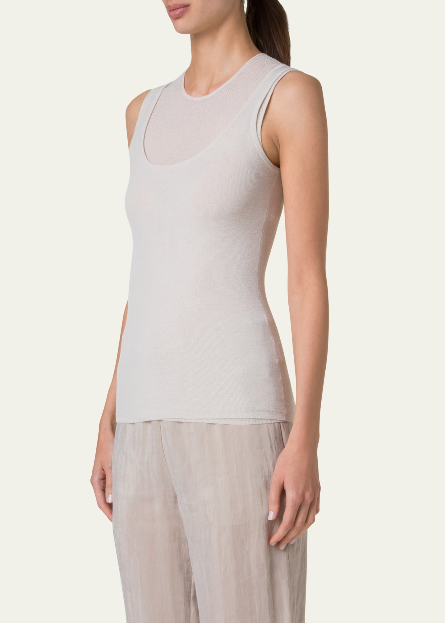 Knit Overlayer Top - 4