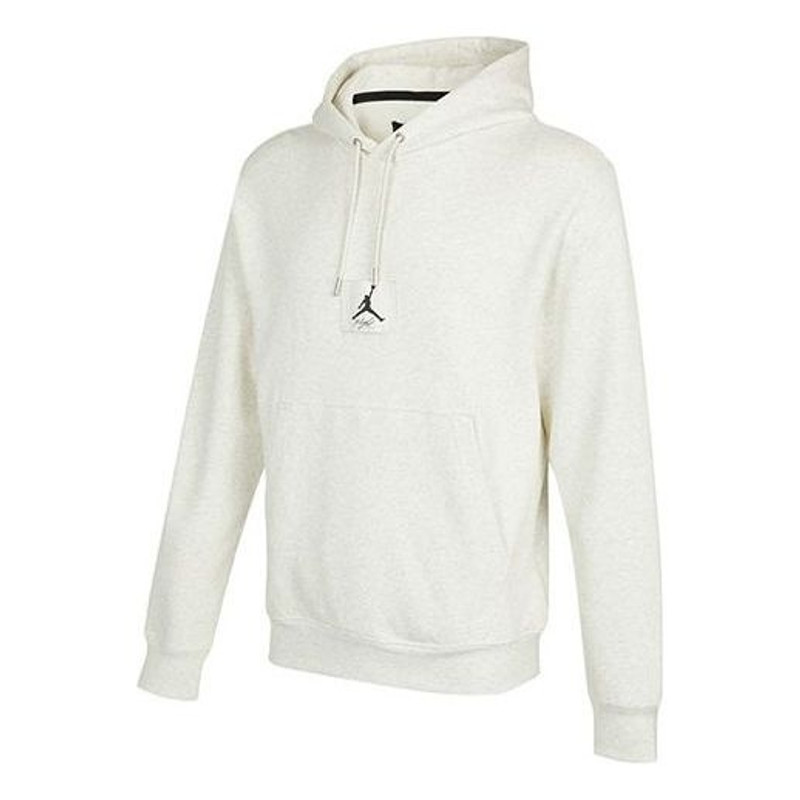 Air Jordan Statement Logo Casual Sports Autumn Hoodie 'White' DA9817-141 - 1