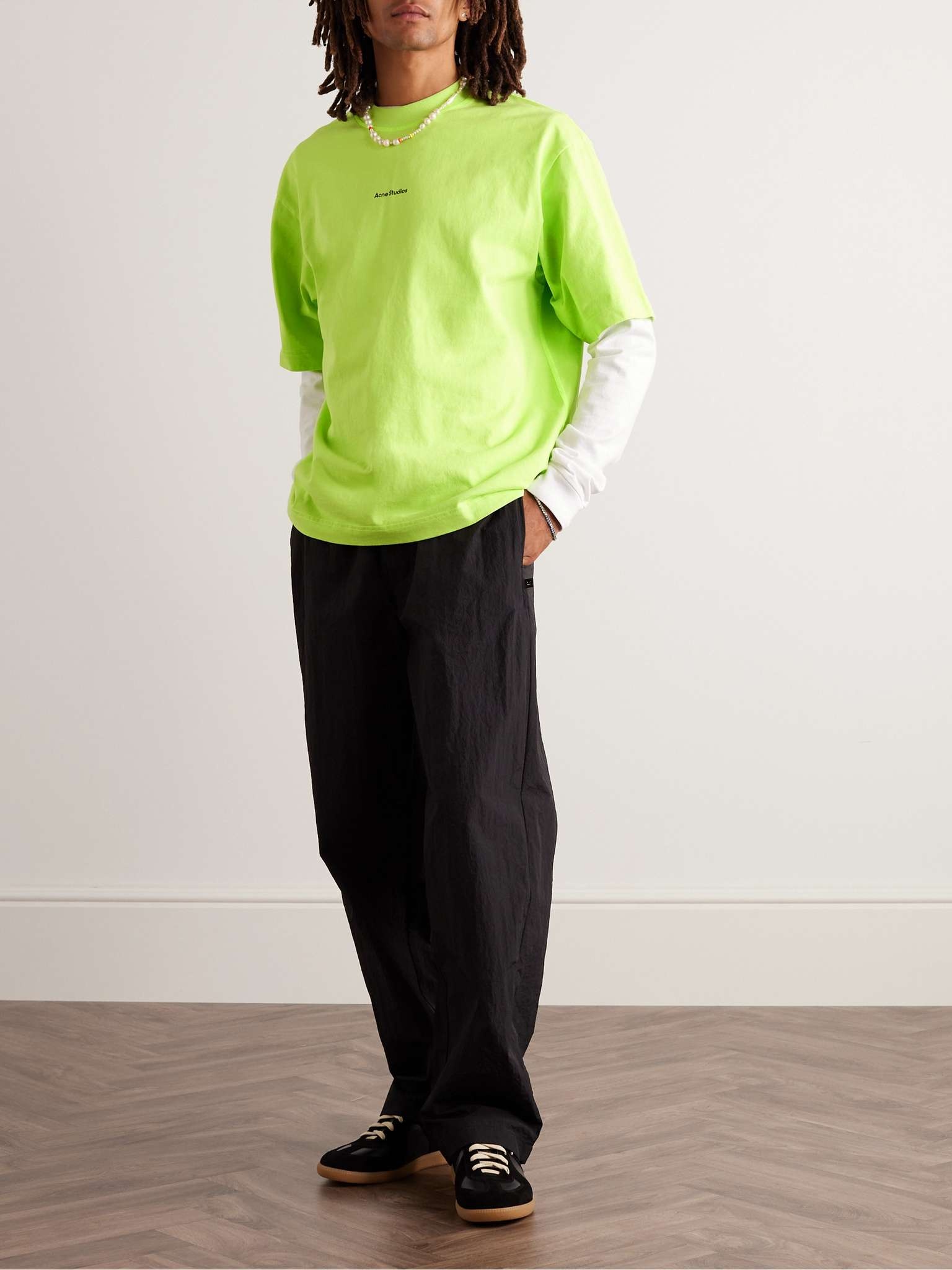 Logo-Print Organic Cotton-Jersey T-Shirt - 2
