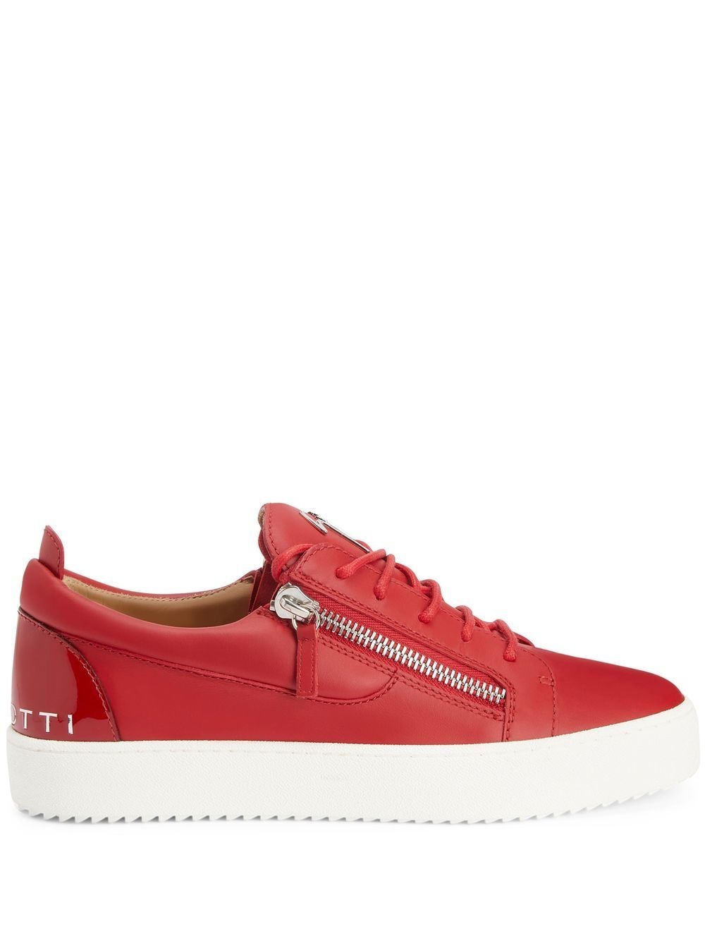 Frankie zip-details sneakers - 1