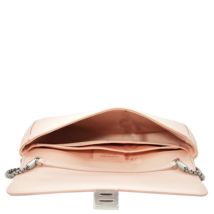 Ferragamo Calfskin Mini Chain Bag - 5