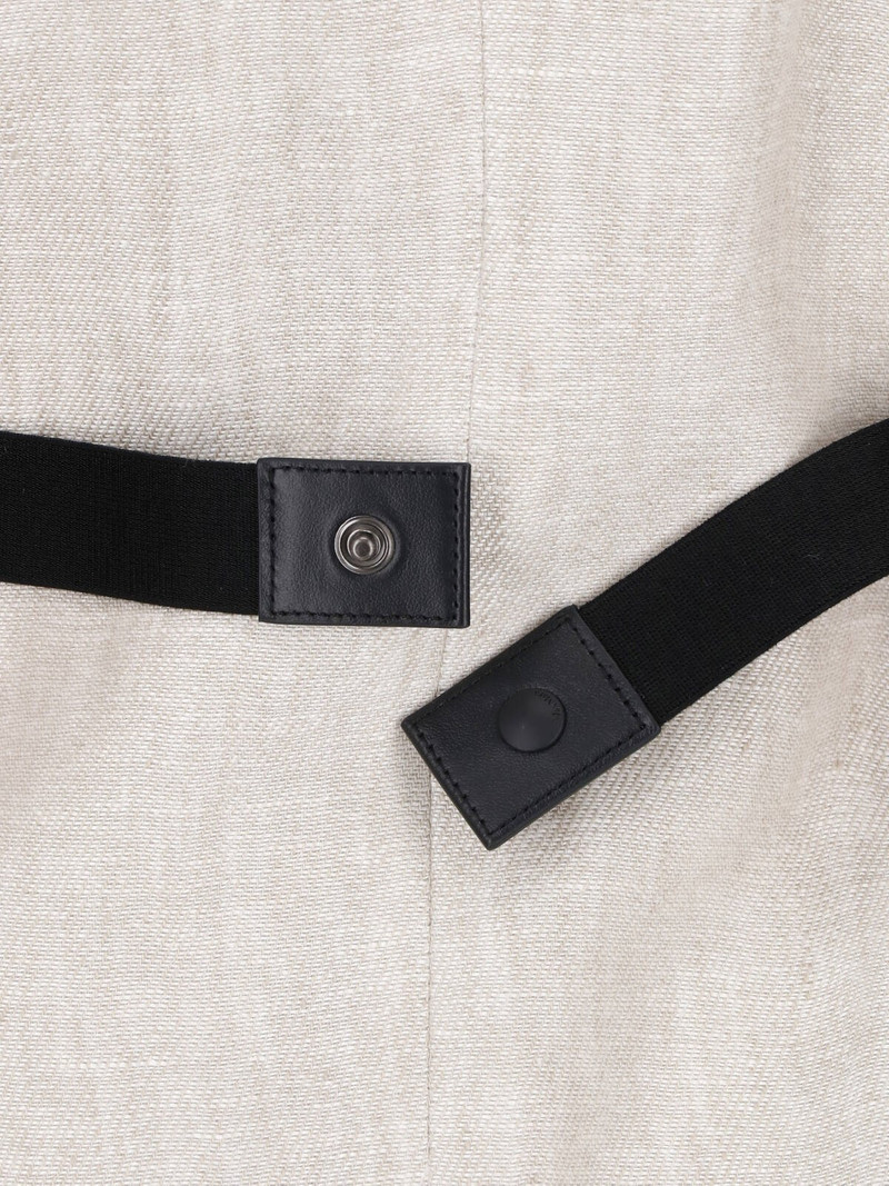Max Mara DOUBLE-BREASTED LINEN DRILL BLAZER outlook