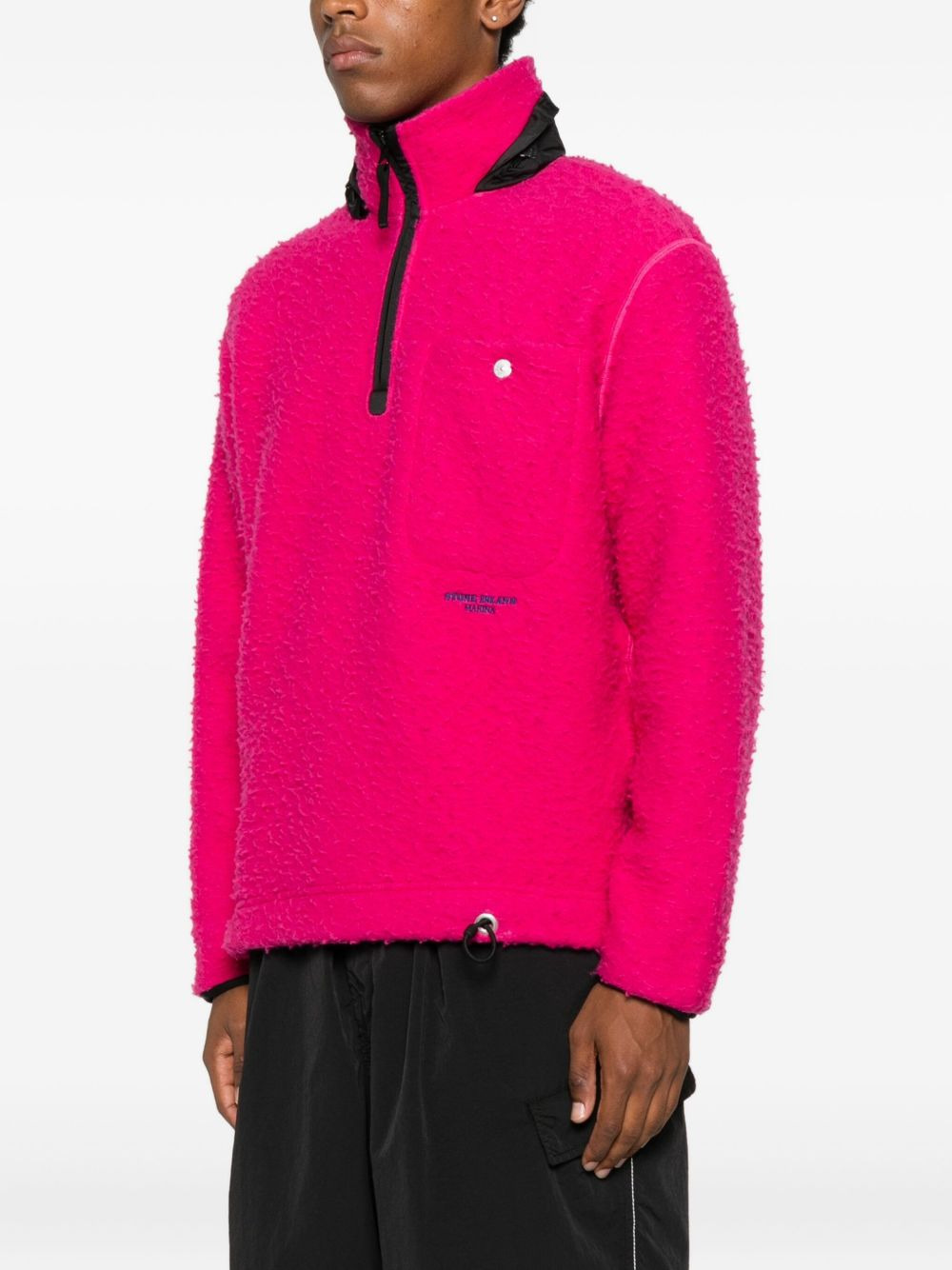 Marina half-zip fleece sweatshirt - 3