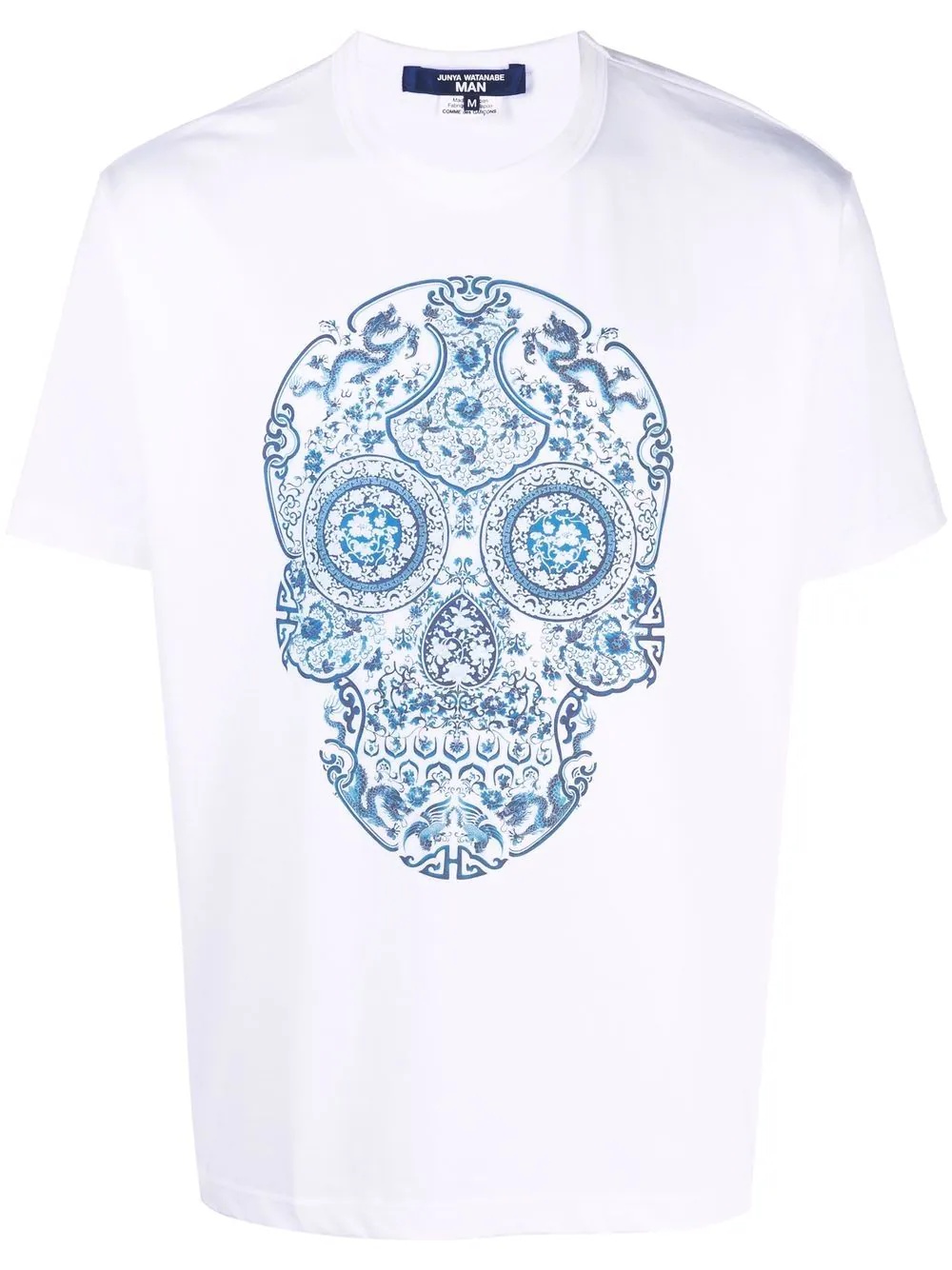 skull-print cotton T-Shirt - 1