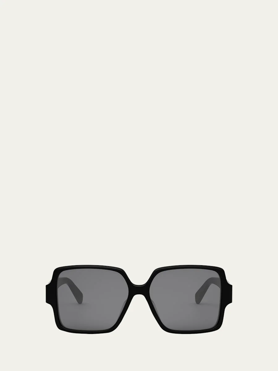 Triomphe Square Acetate Sunglasses - 1