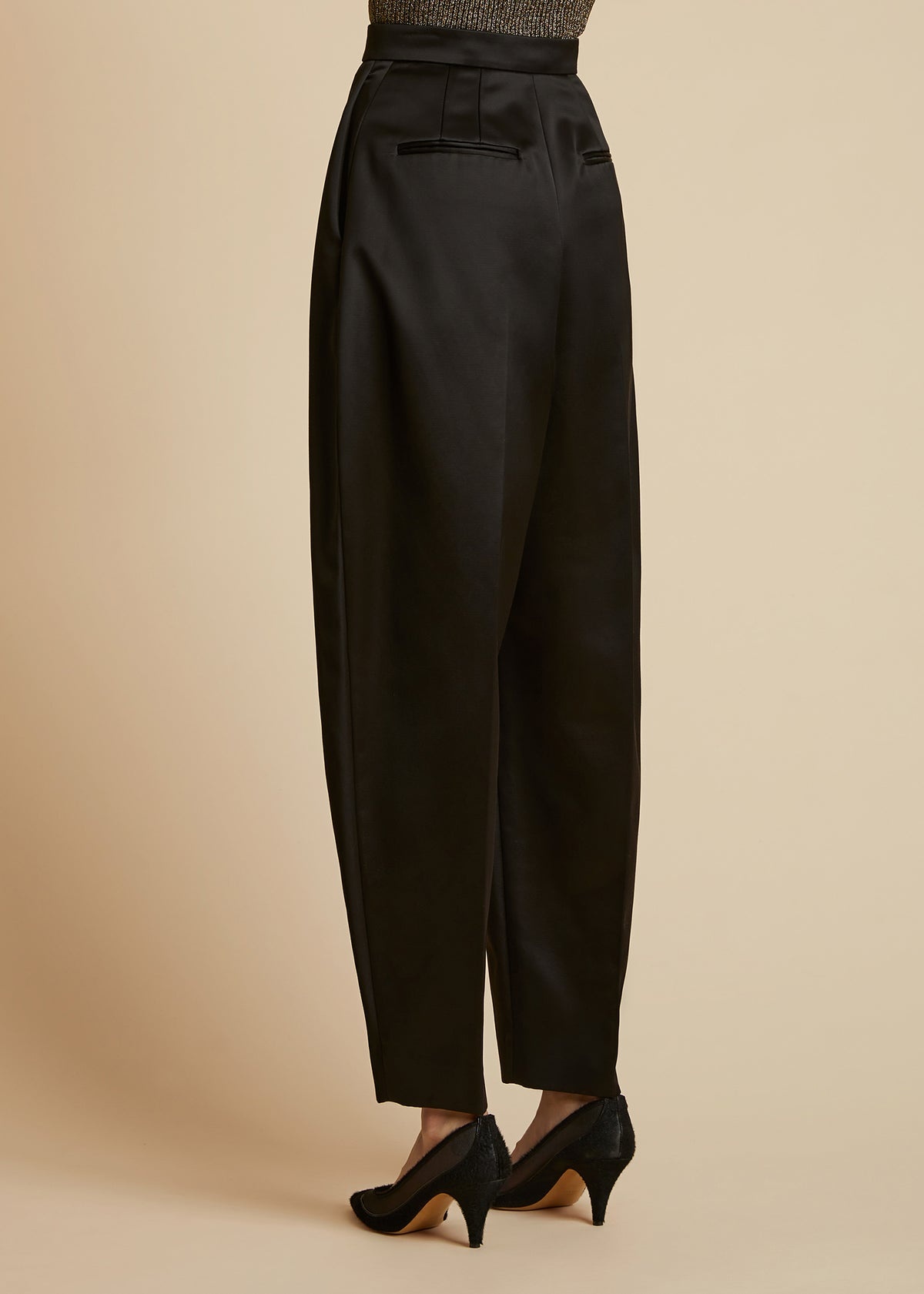 Ashford pleated high-waisted trousers - 5