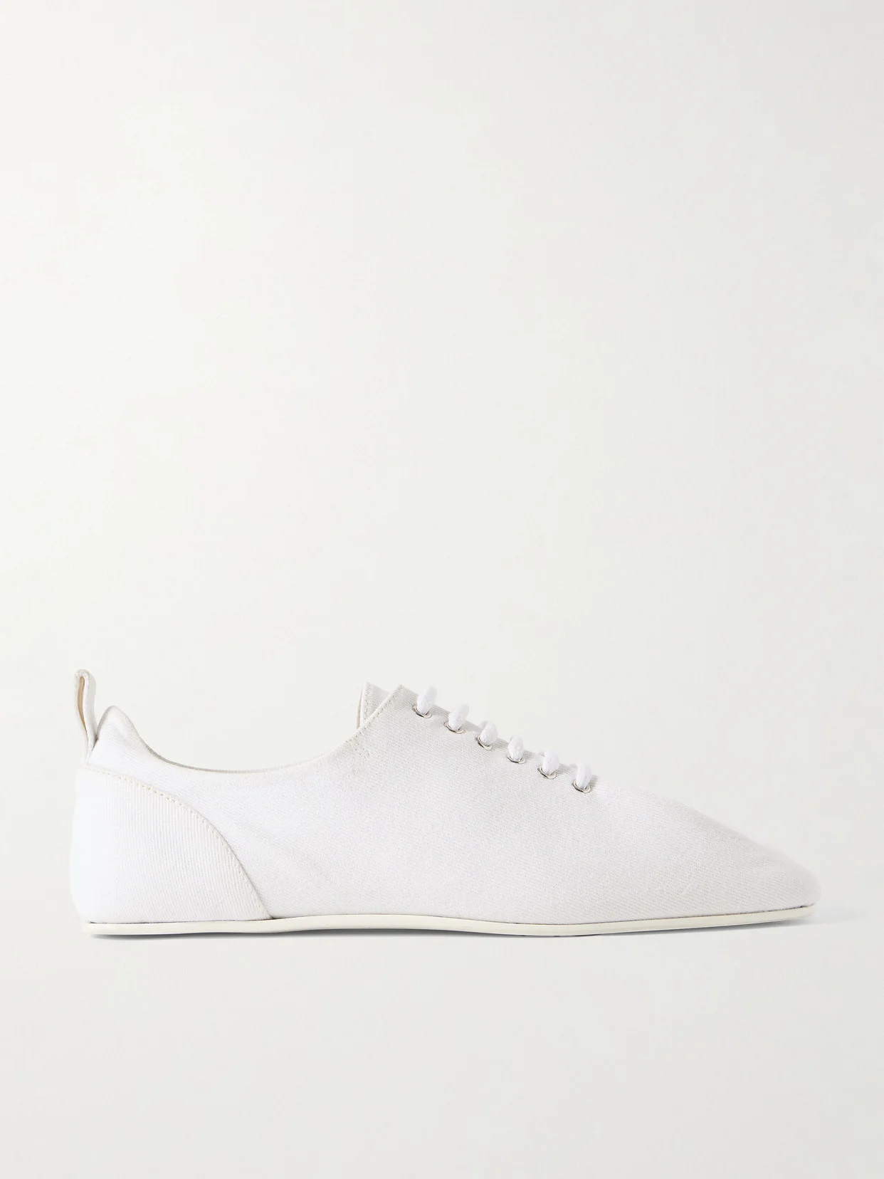 Recycled Cotton-twill Sneakers - 1
