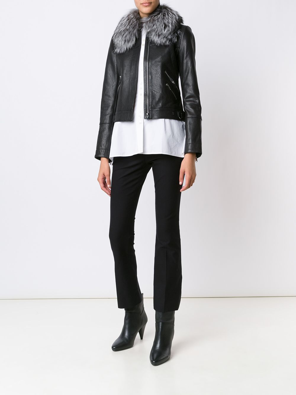 Crosby Cropped Flare Trouser - 2