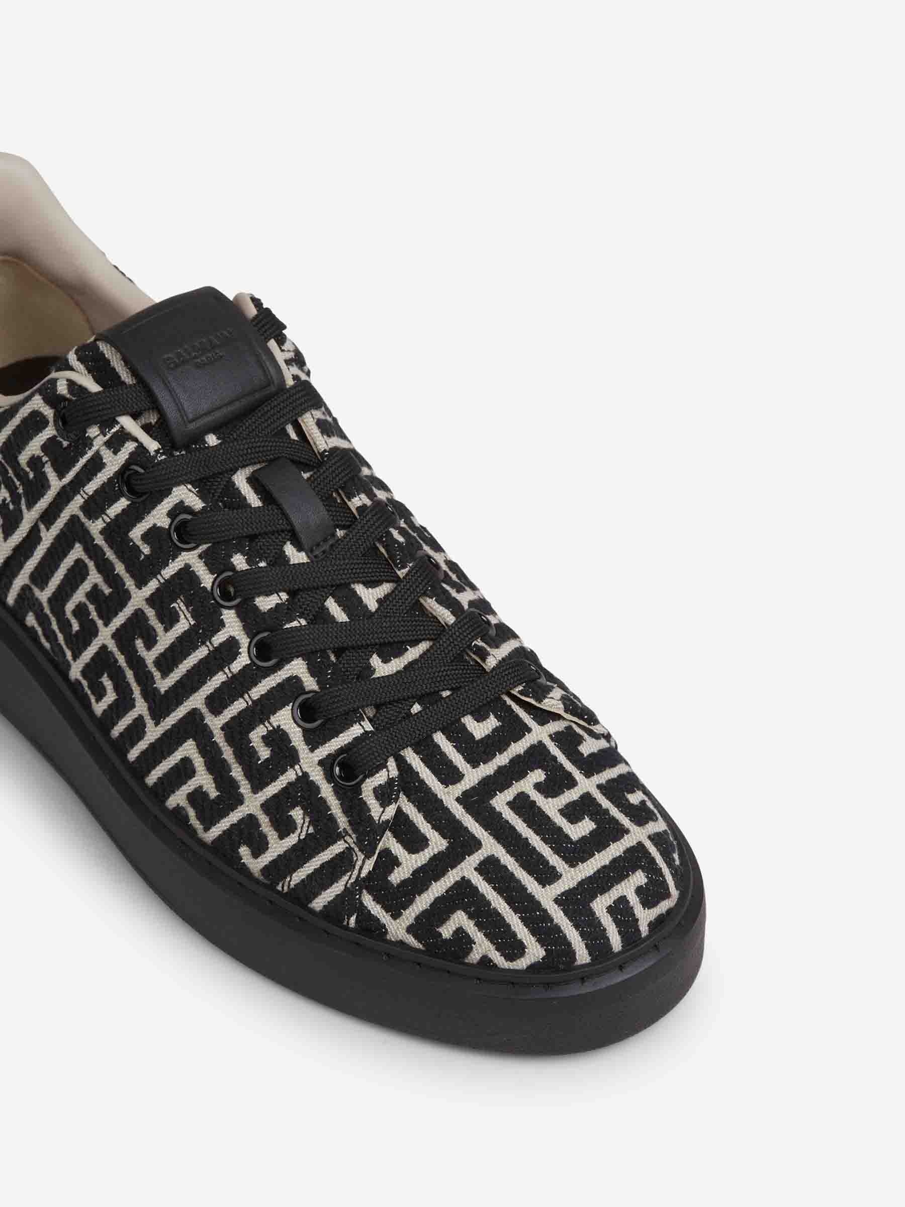B-COURT JACQUARD SNEAKERS - 5