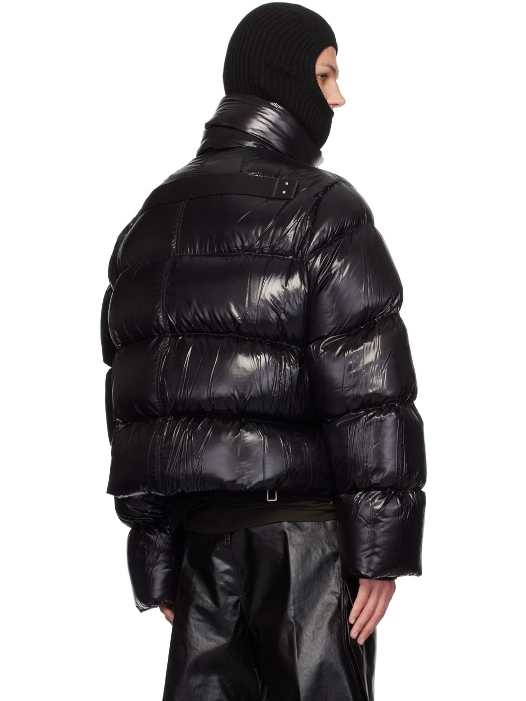 Black Porterville Turtle Down Jacket - 3