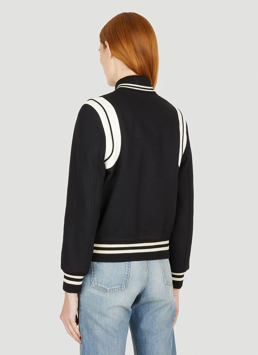 Wool Baseball Jacket - 4