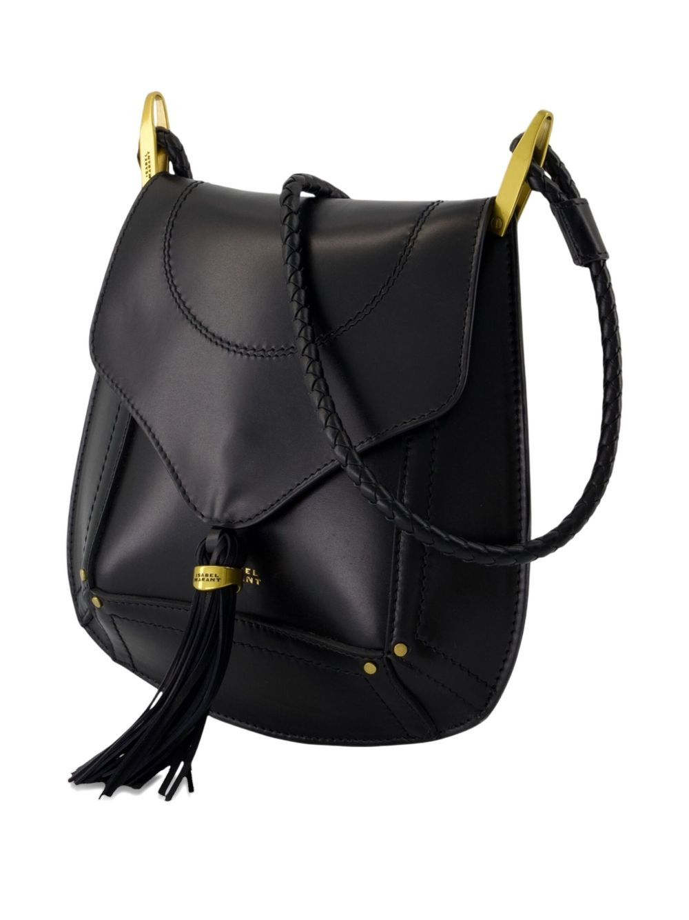 Anahi tassel-embellished calfskin crossbody bag - 3