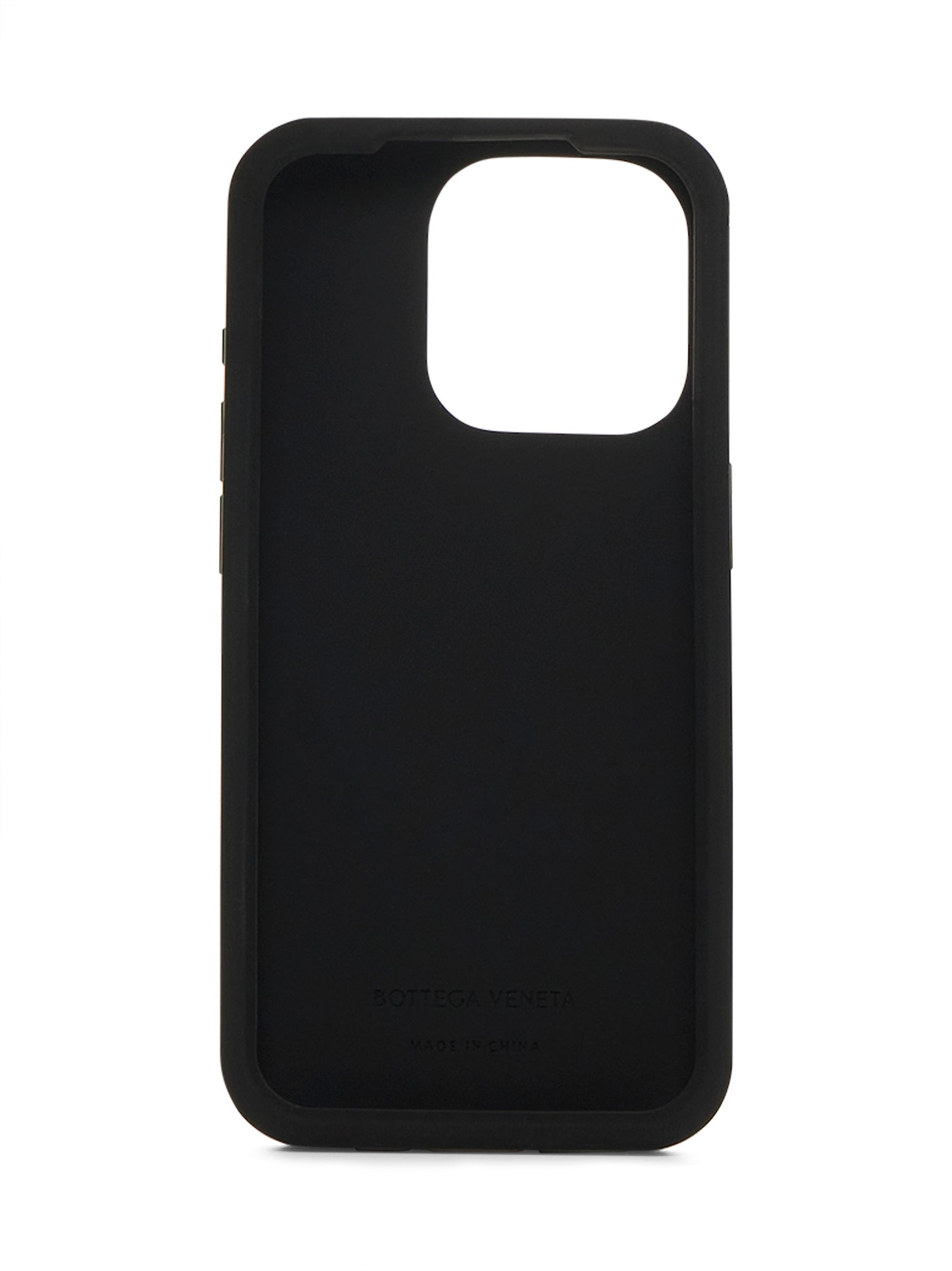 Bottega Veneta Men Black Iphone 15 Pro Case - 2