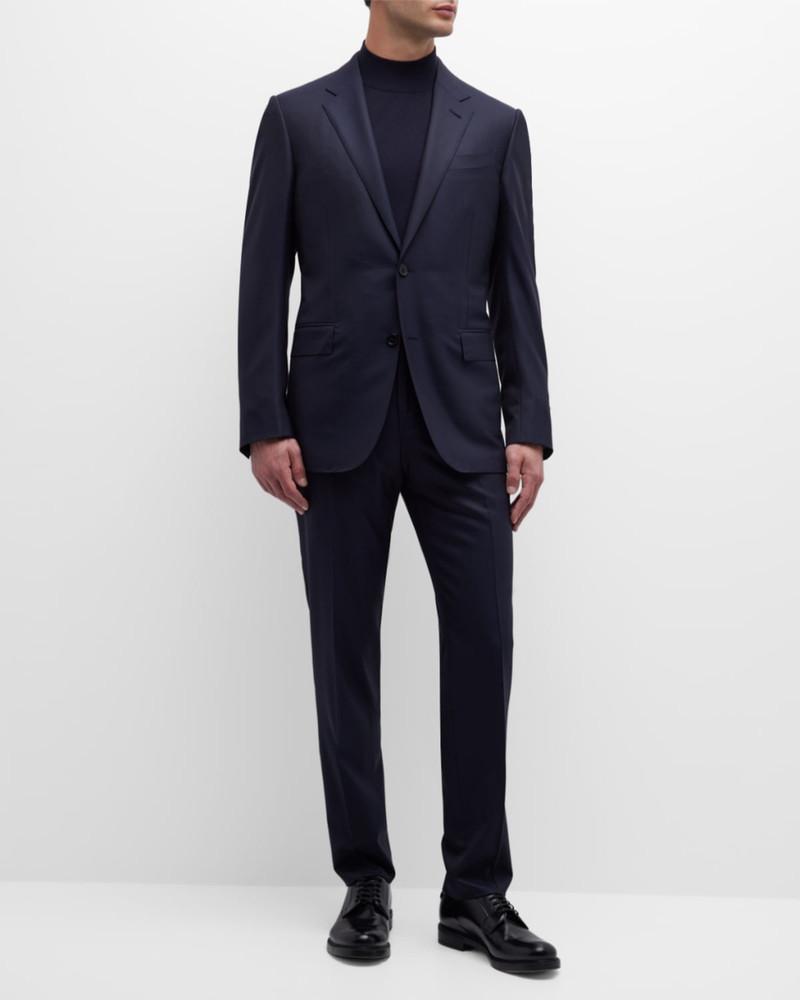 ZEGNA Men's 15milmil15 Micro-Check Wool Suit outlook