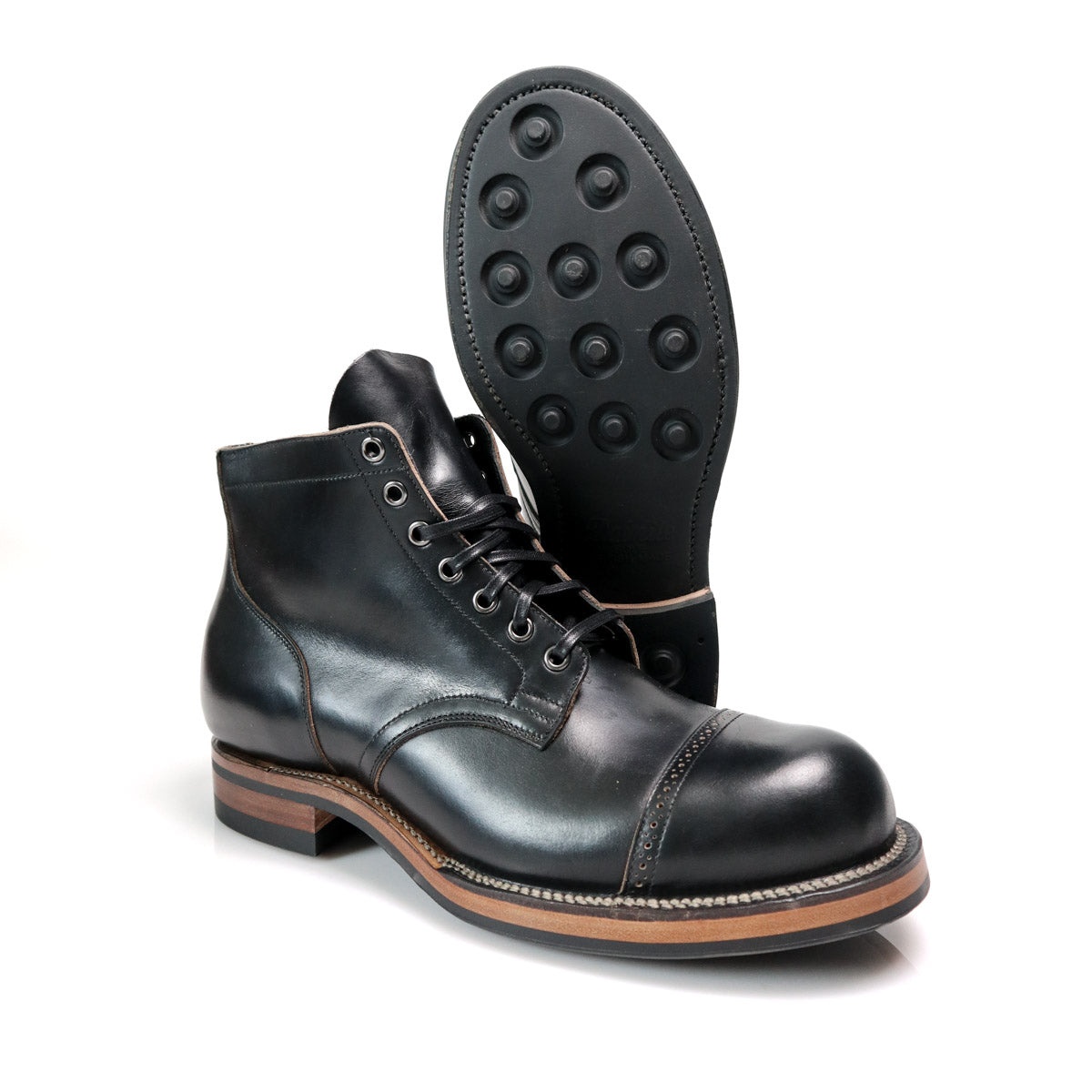 Service Boot 2040 Horween Chromexcel Black Teacore - 2