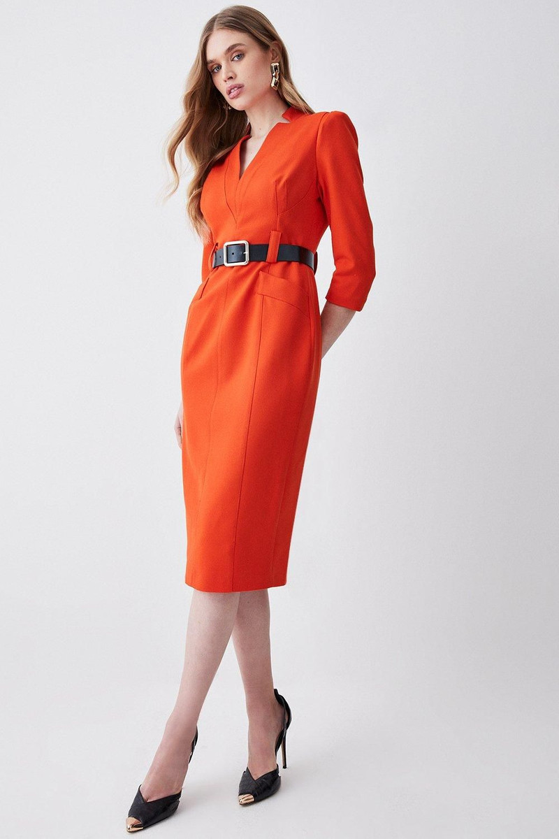 Forever Belted Midi Dress 1