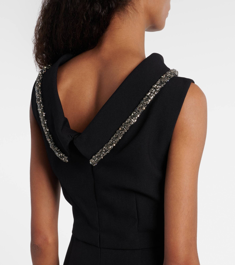 Embellished crêpe gown 5
