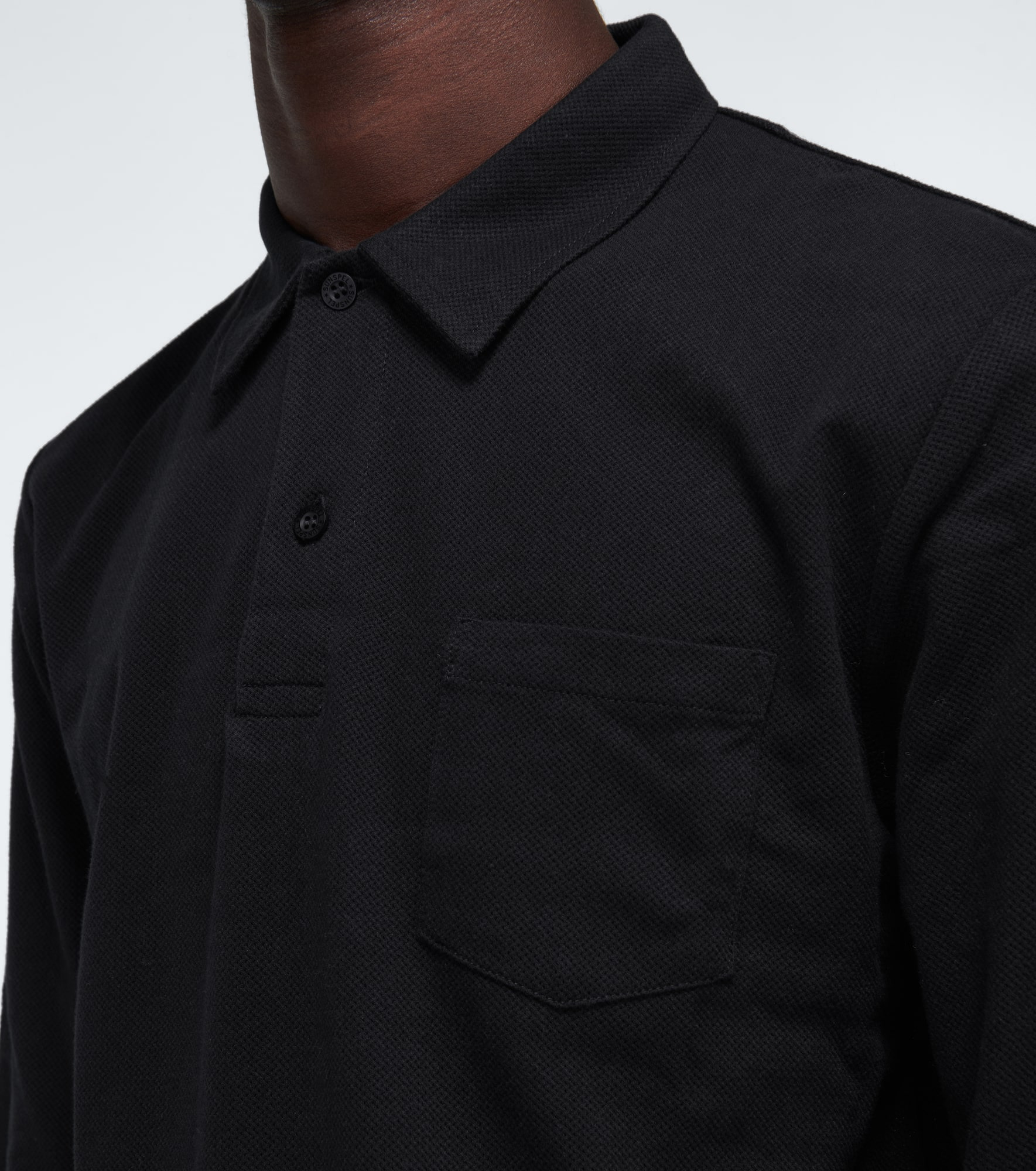 Riviera long-sleeved polo shirt - 5