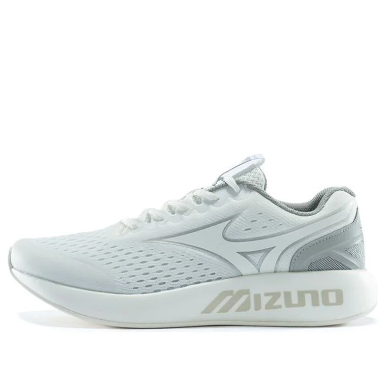Mizuno PI EC Low-BreathableRunning Shoes White/Grey D1GH201705 - 1