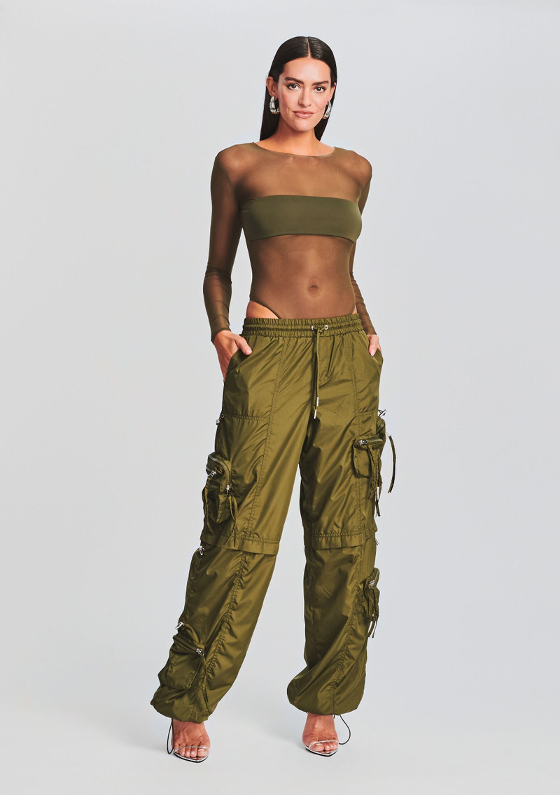 ALBA RUCHED CARGO PANT 2