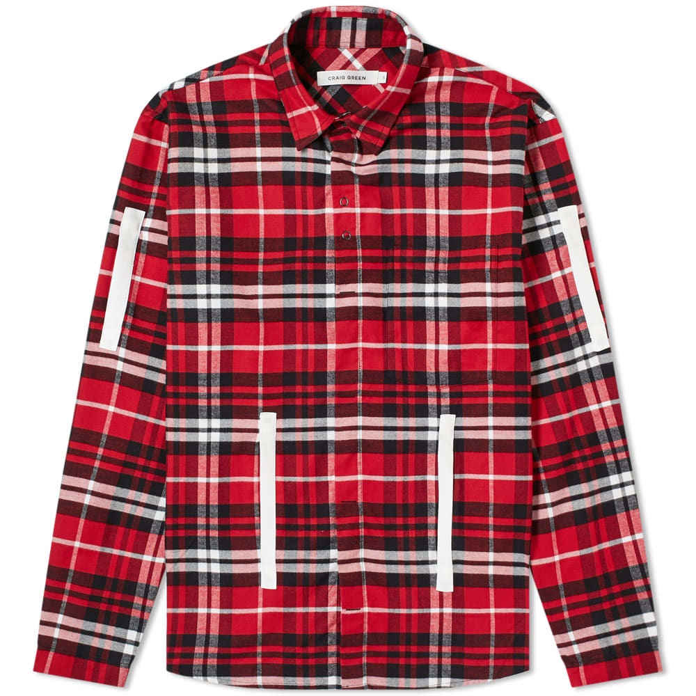 Craig Green Plaid Shirt - 1