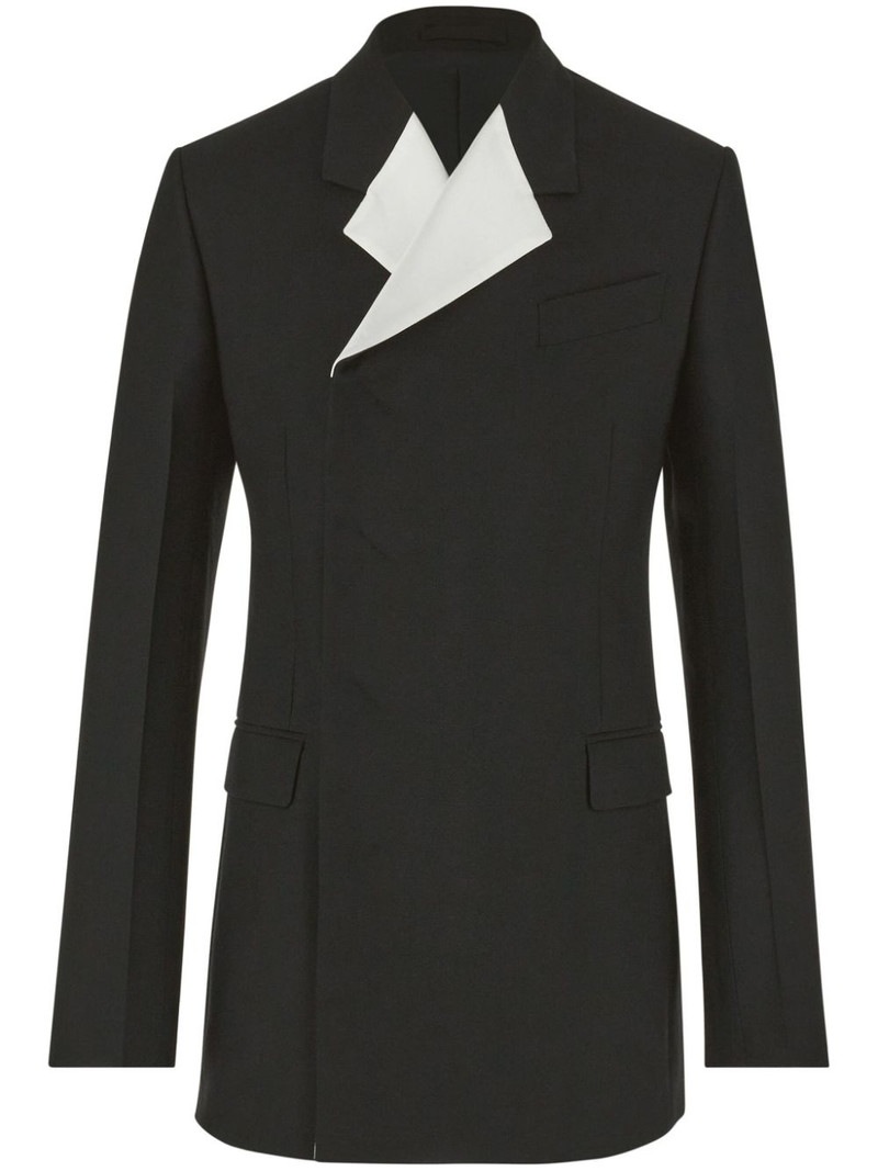 double-breasted wool blazer 1