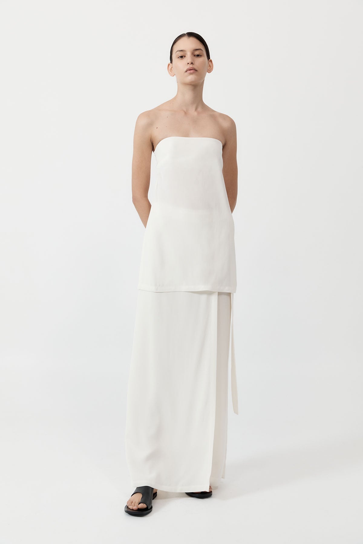 Wrap Trousers - Off White - 3