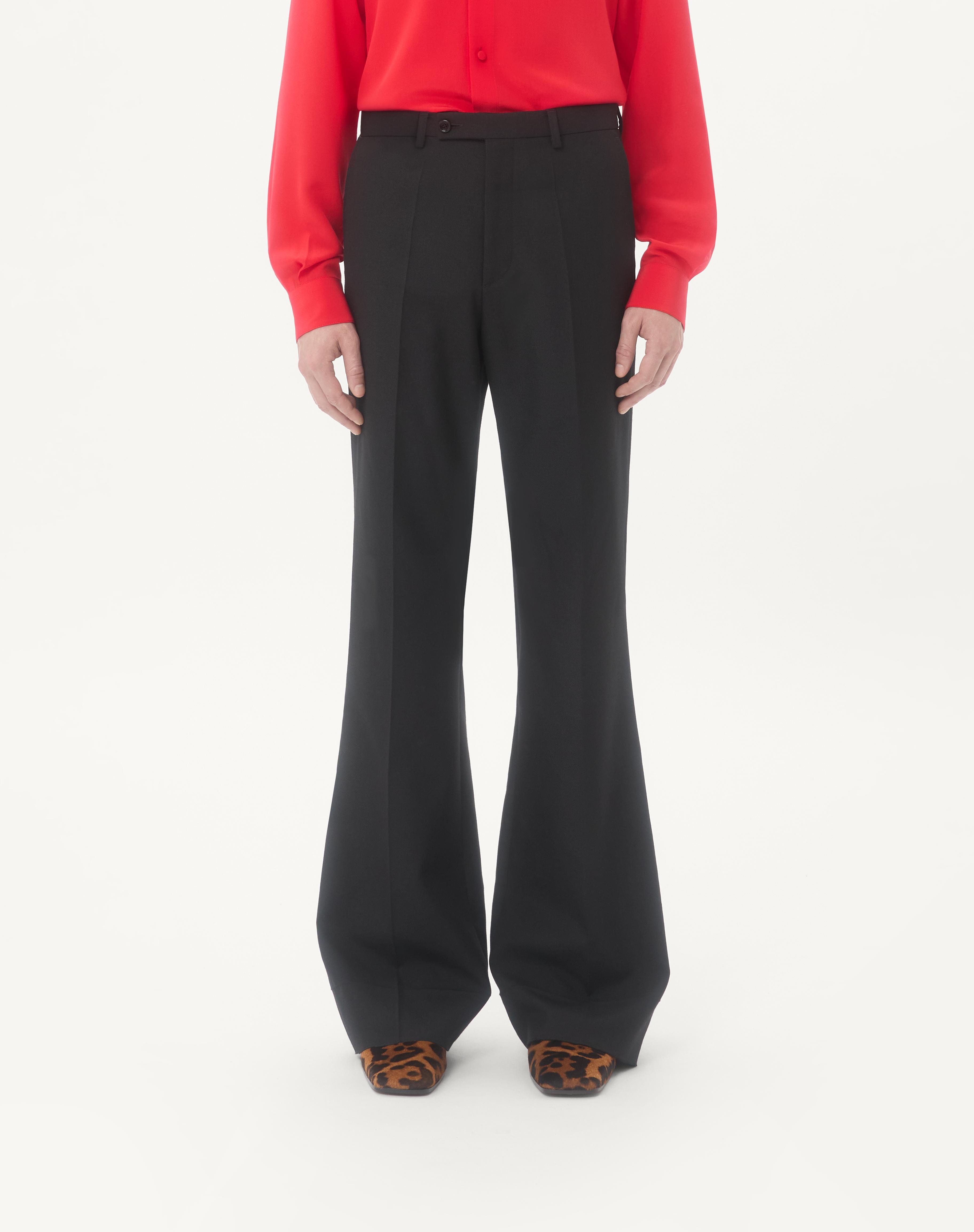 VALENTINO NYLON GABARDINE PANTS - 3