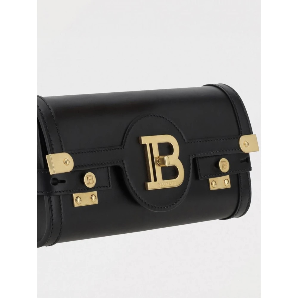 BLACK LEATHER CLUTCH FOR WOMEN - 3