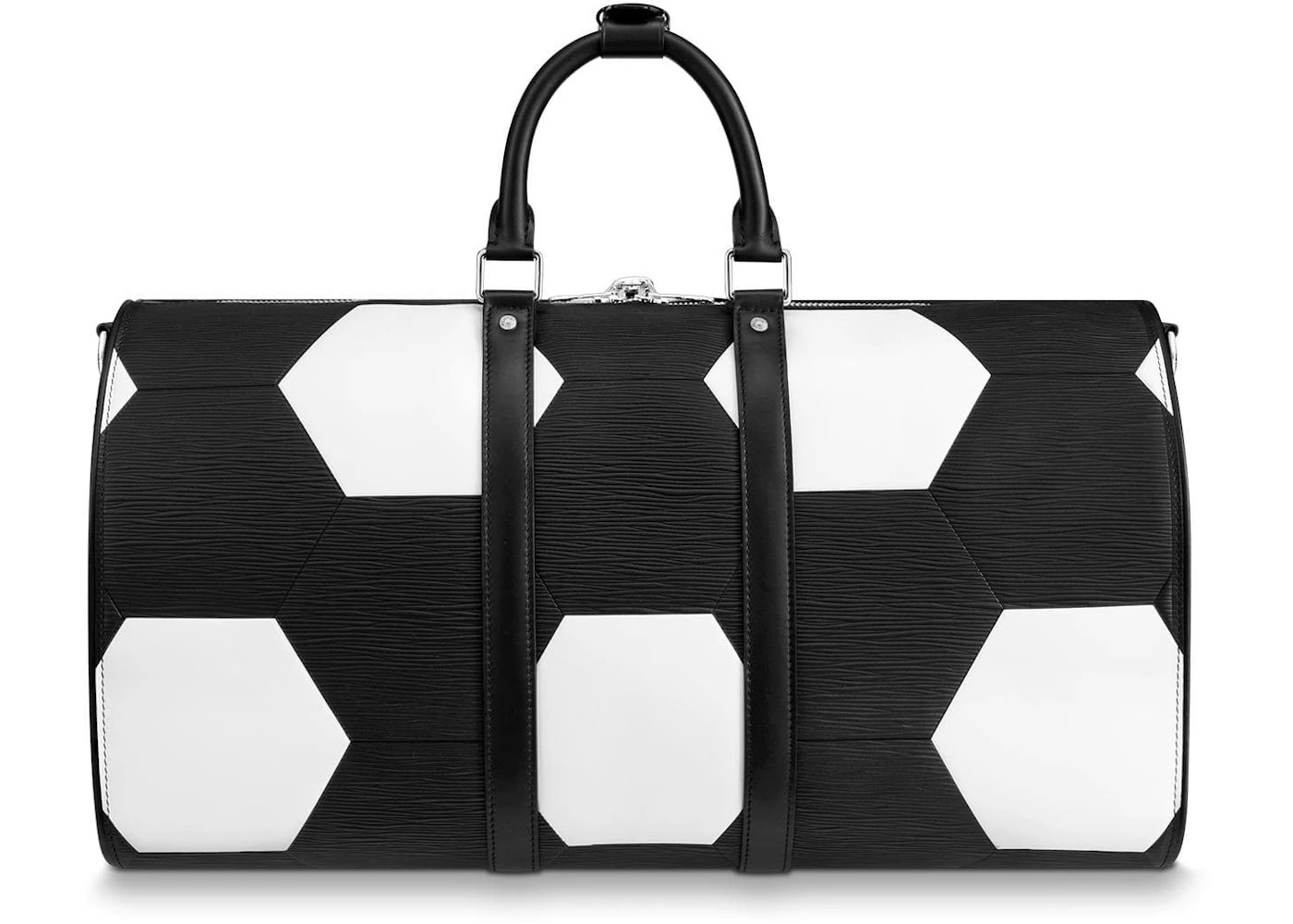 Louis Vuitton x FIFA World Cup Keepall Bandouliere Hexagonal 50 Noir - 2
