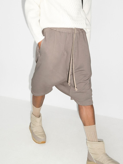 Rick Owens DRKSHDW classic dropped crotch shorts outlook