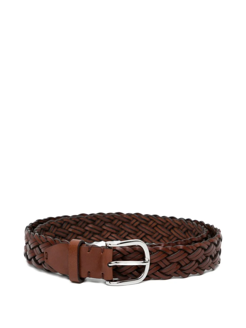 WOVEN LEATHER BELT - 1