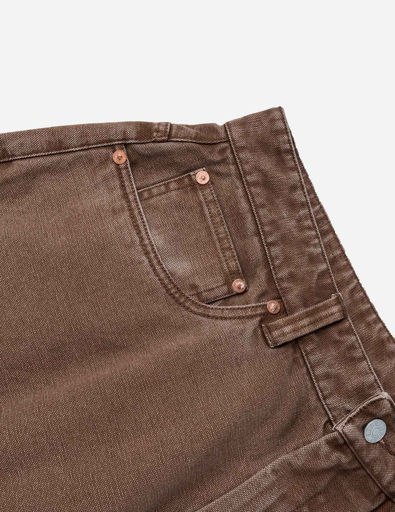 Washed Wide Wale Shorts 8