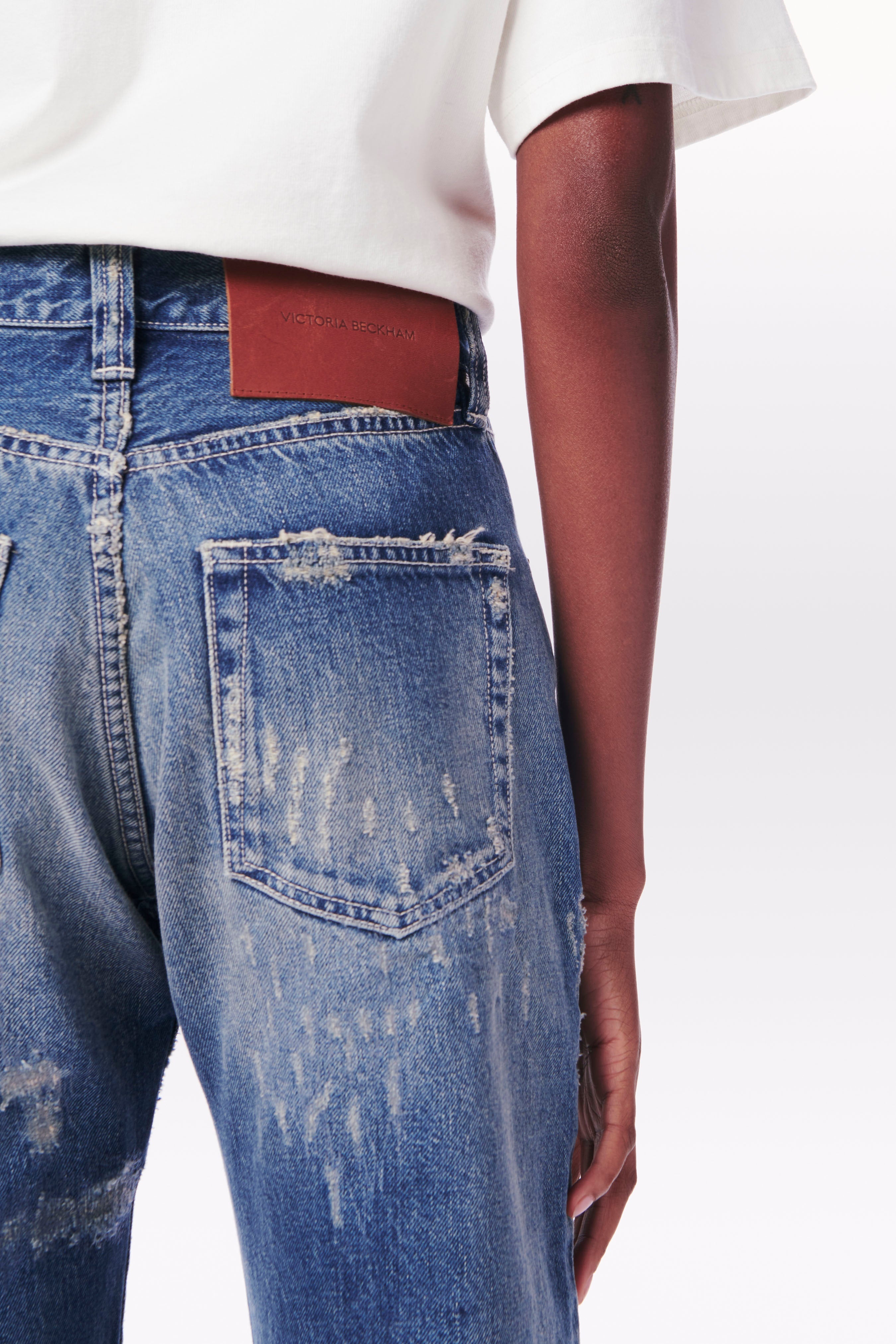 Victoria Mid-Rise Jean in Vintage Wash - 6