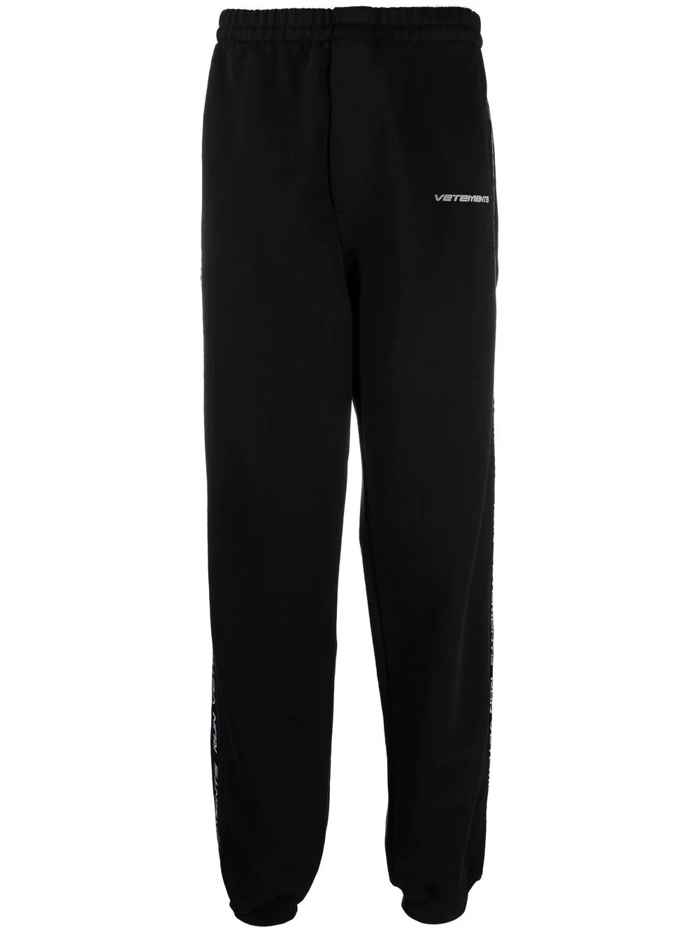 side-stripe track pants - 1