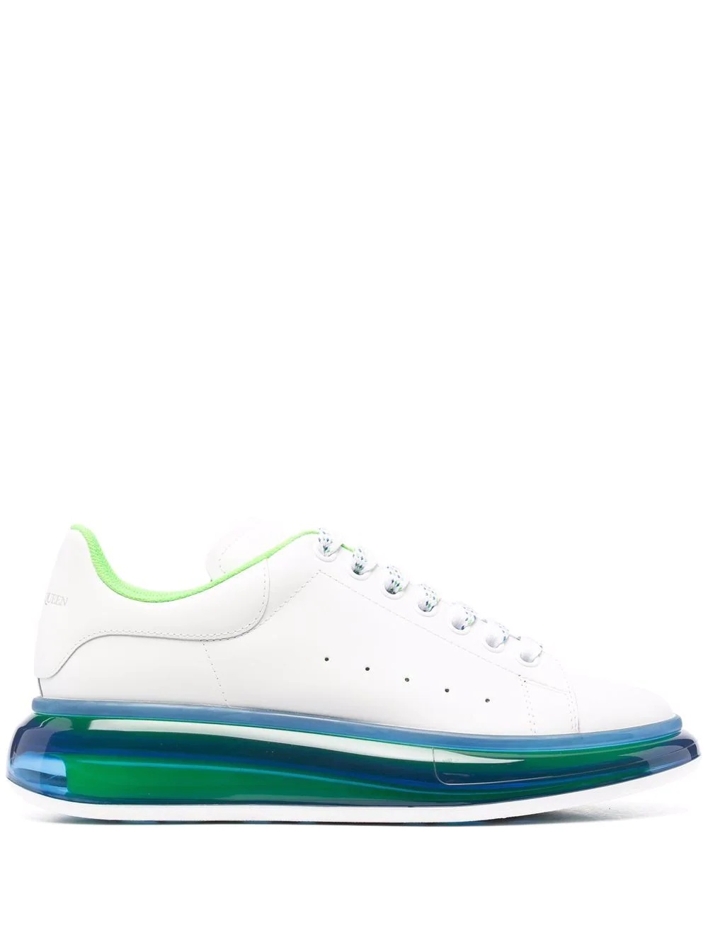 Oversized clear sole sneakers - 1