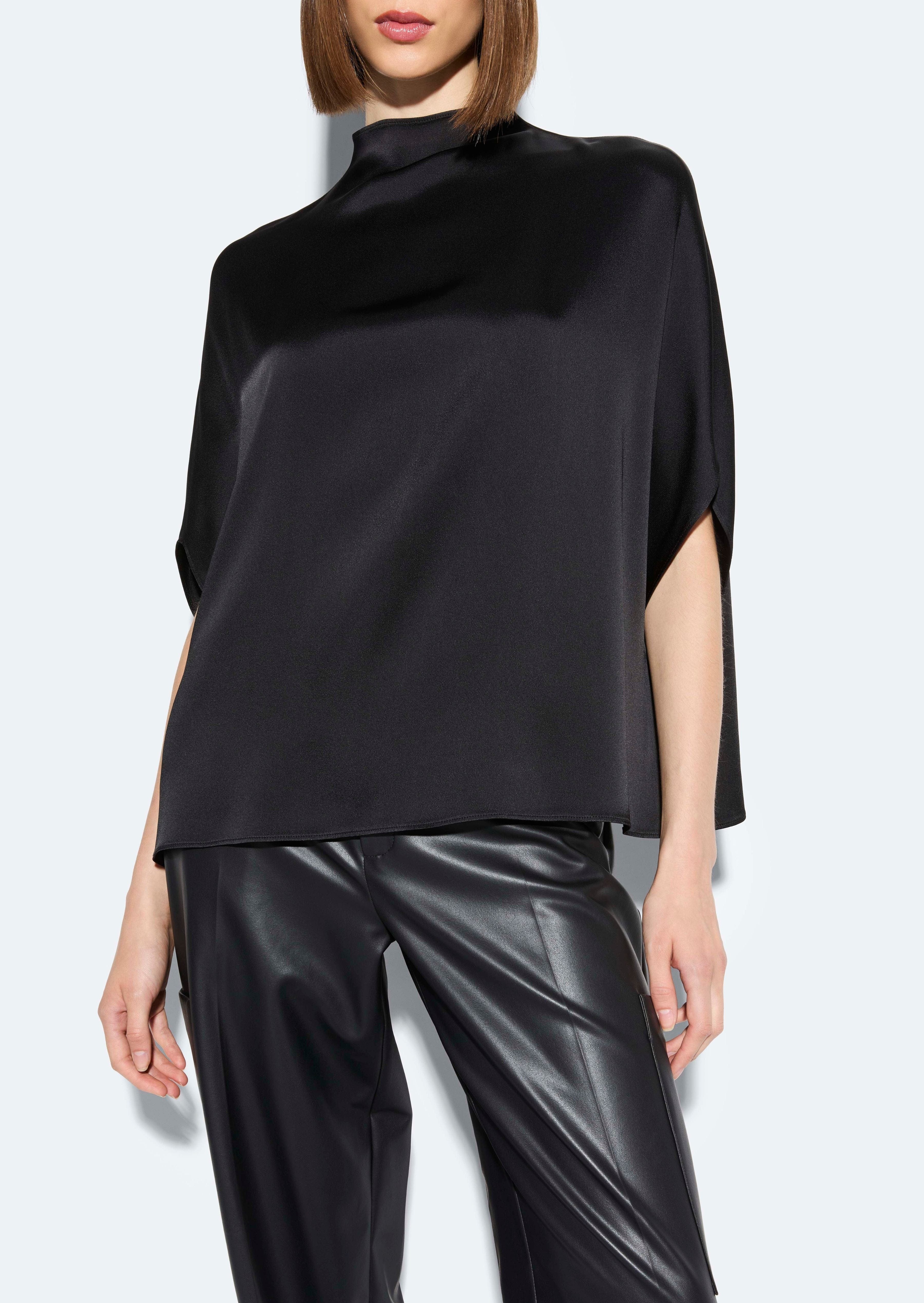 Satin Cape Tee - 4