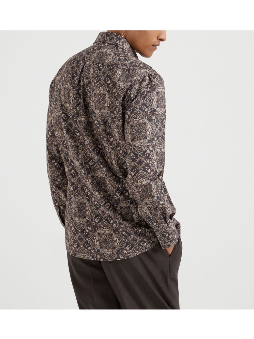 cotton-twill shirt - 4