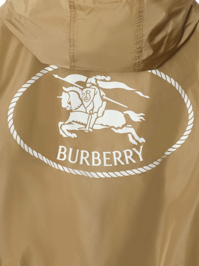 logo-print jacket 5