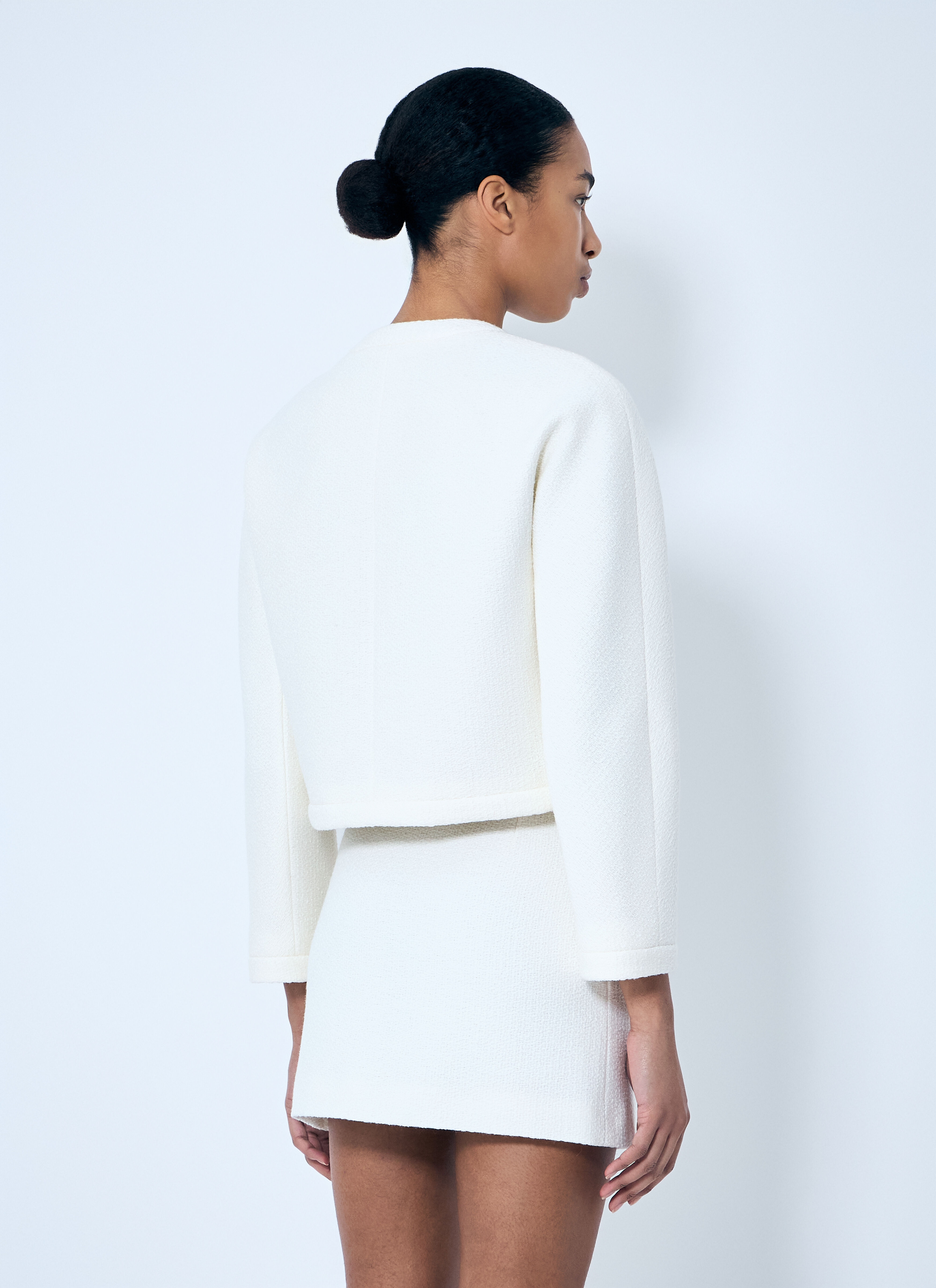 Wool-Blend Boucle Jacket - 4