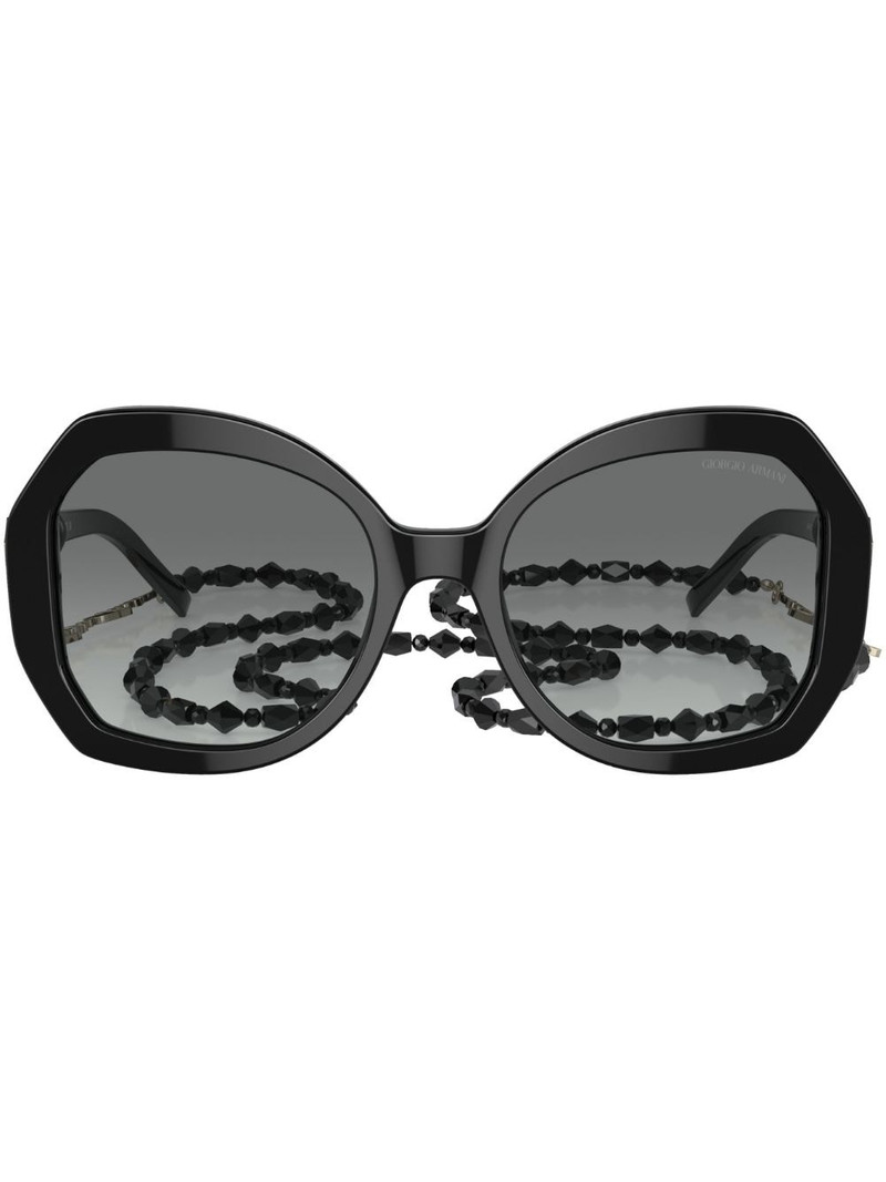 oversized tinted-lenses sunglasses 1