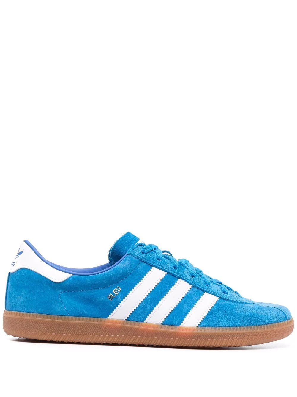 Bleu rubber sole sneakers - 1