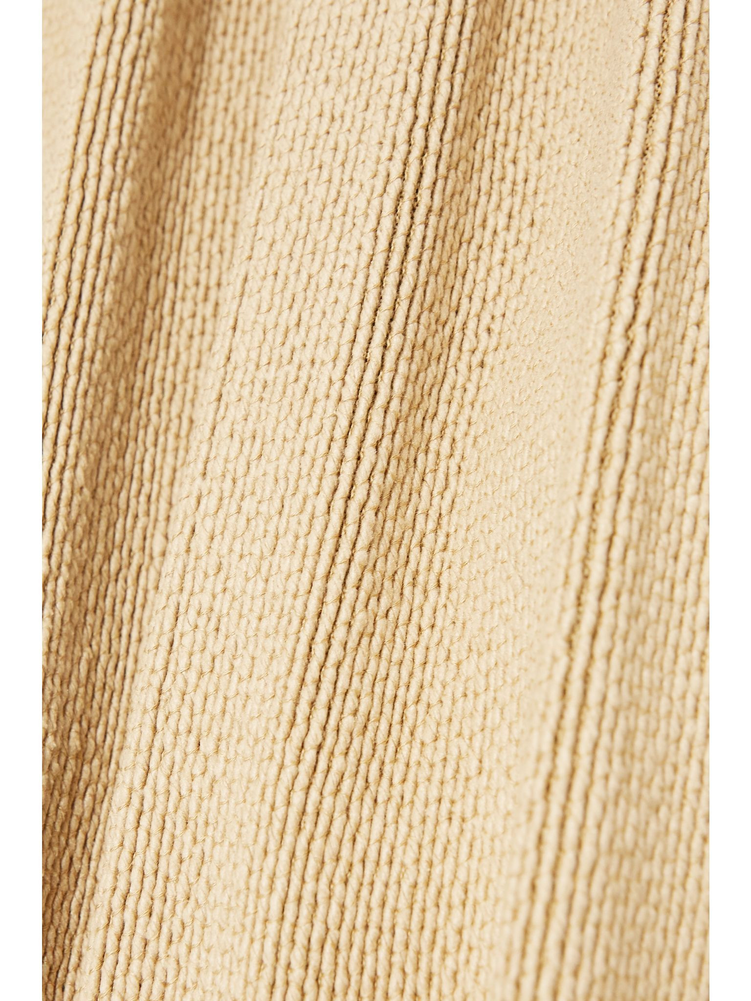Cala Matano cropped silk and cotton-blend pants Tan - 4
