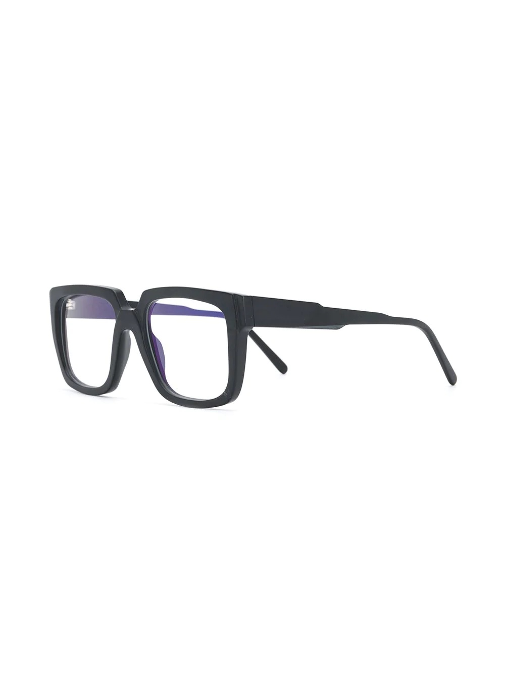 two tone square frame glasses - 2