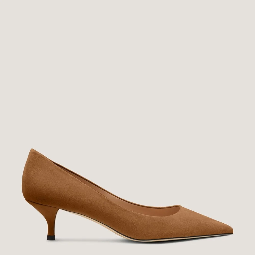 STUART POWER KITTEN-HEEL PUMP 50 - 1