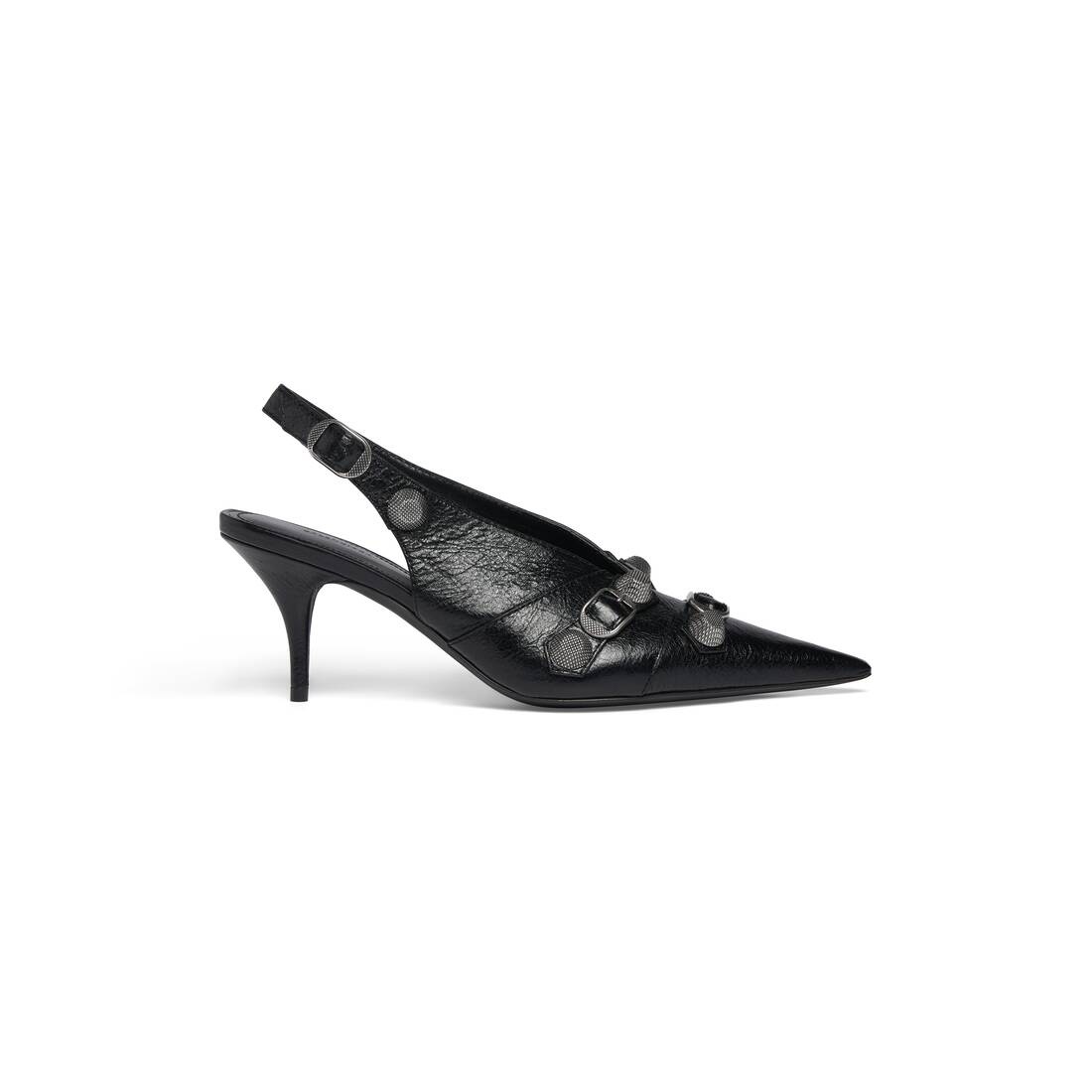 Women's Cagole Slingback 70mm Pump in Black - 1