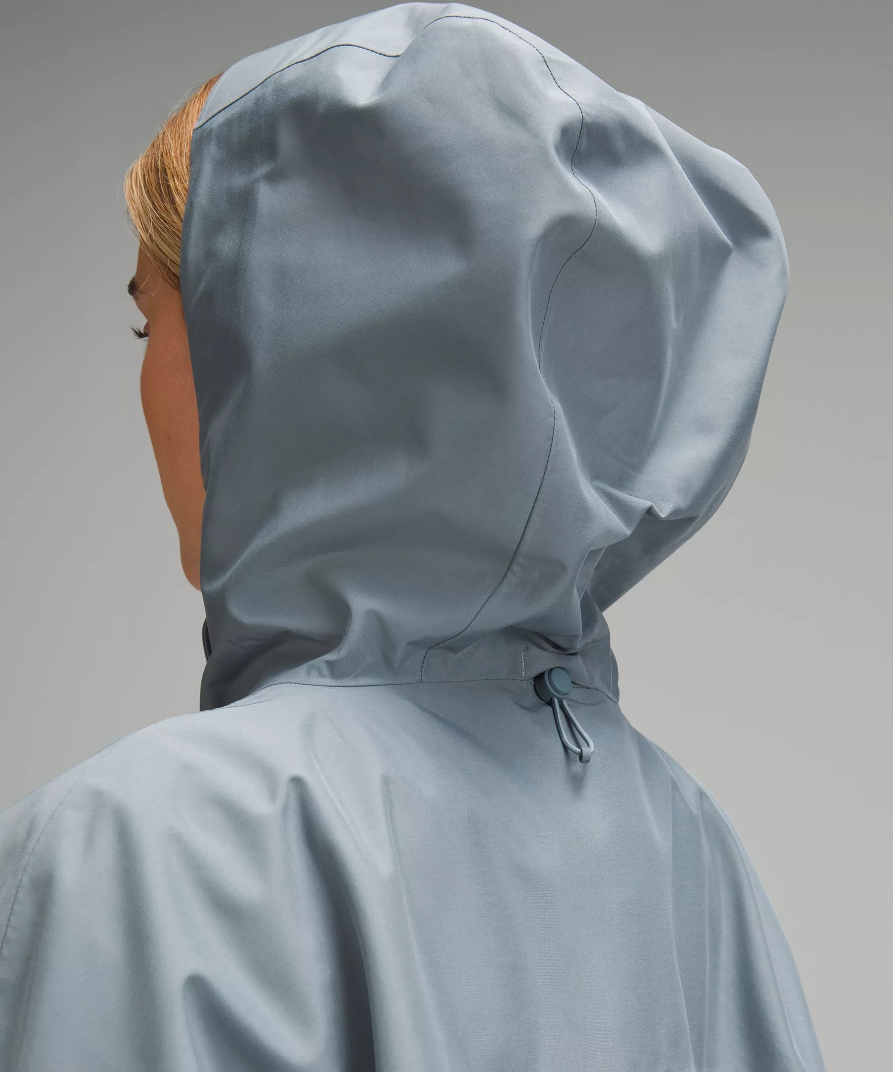 Mid-Length Waterproof Rain Coat - 7