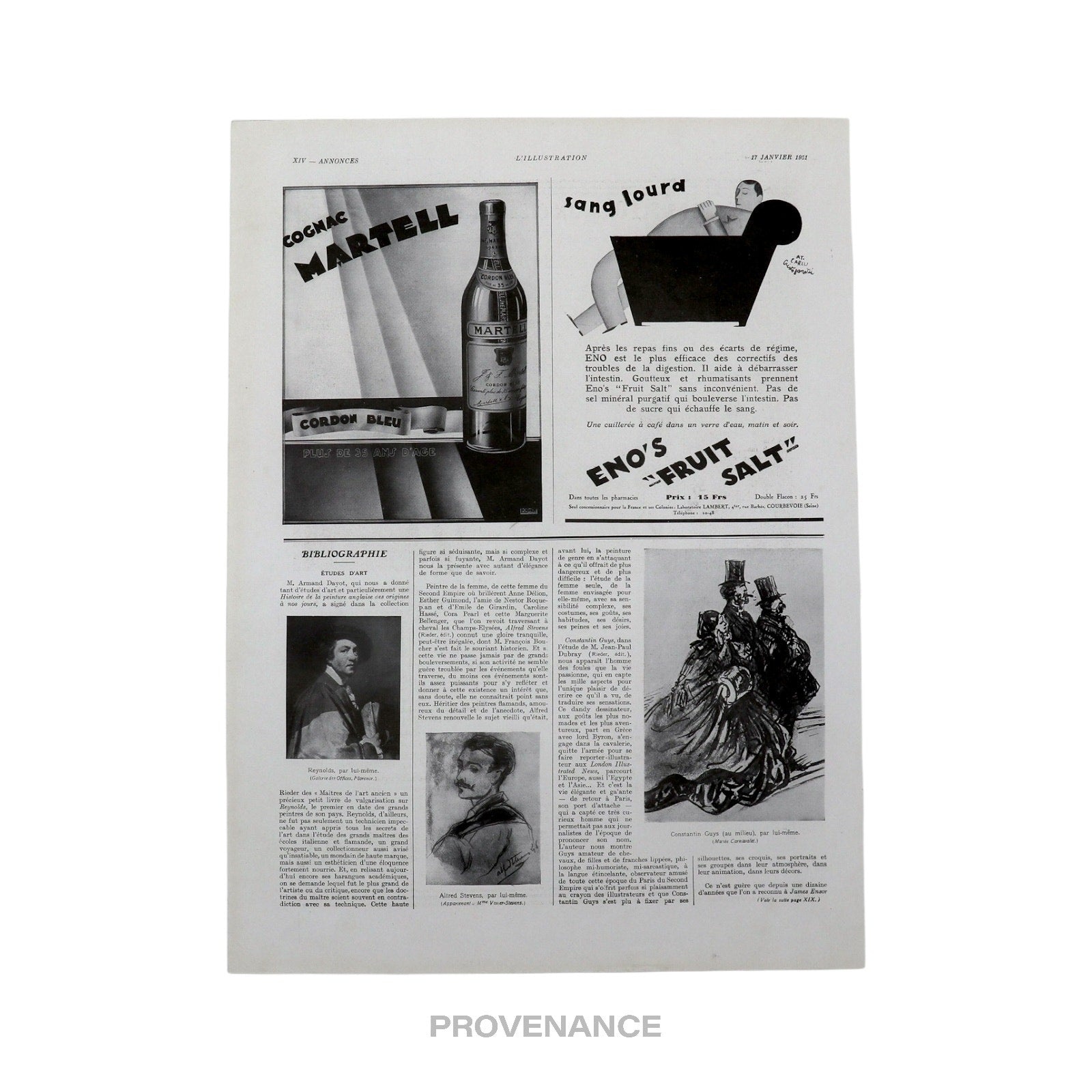 Louis Vuitton Antique Newsprint Ad - NOTES D'ELEGANCE ii - 4